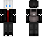 white haired boy