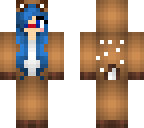 winter in deer onesie