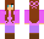 a teenage girl with a cute purple sweater