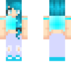 blue girl