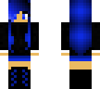 blue hair
