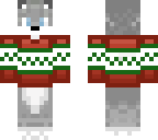 christmas sweater wolf