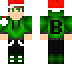 cool green black guy christmas