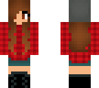 cool plaid girl