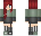 cute redhead with hoodie