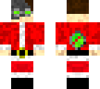 cyborg scientist santa
