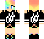 edited tbnr rainbow teenage girl