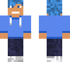 iamgod's skin blue hair
