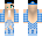 little blue girl