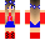 little carly christmas party skin