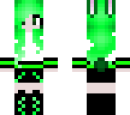 mint bunny girl