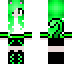 mint cat girl edit