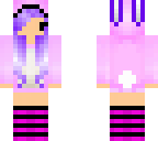 pink and purple bunny