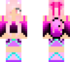 pink fox girl