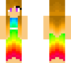 rainbow girl