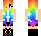 rainbow girl