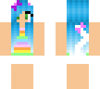 rainbow kitty pastel girl