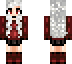 white red girl