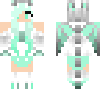 aqua dragon girl