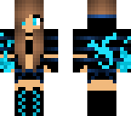 blue dragon girl