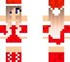 blue eyed santa girl