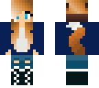 blue fox girl