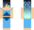 blue girl