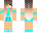 blue girl