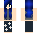 blue hair