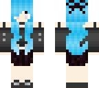 blue hair edite