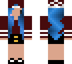 blue-haired chibi girl