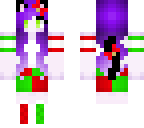 christmas cat girl