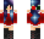 christmas galaxy girl