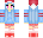 christmas kawaii blue girl