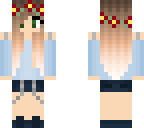 cute blue girl