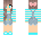 cute overall girl