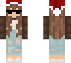 edited christmas girl