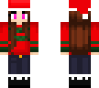 edited christmas girl