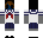 ej in girls japanese school uniform