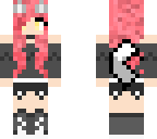 emo wolf girl