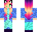 flaming cat gammer girl winter dress