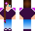 kiera purple outfit