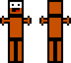 little orange arms