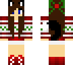 me in my christmas skin