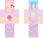 pink and purple pajama girl