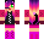 pink cat girl