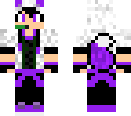 purple wolf boy