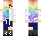 rainbow girl