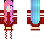 rainbow haired girl