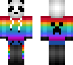 rainbow panda